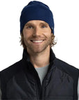Buff Knitted & Polar Beanie (Lilon Short Midnight) another model