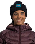 Buff Knitted Beanie (POW Rutger Black by Turbo Bambi) woman