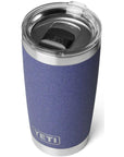 Yeti Rambler 20 oz (591 ml) Tumbler (Moon Dust) top angle