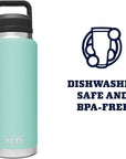 Yeti Rambler 36 OZ Bottle With Chug Cap (Moon Dust)