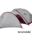 MSR Gear Shed for Elixir & Hubba Hubba Tent Series (Grey) tent not included