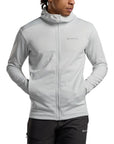 Montane Men's Protium Hooded Fleece Jacket (Powder) front