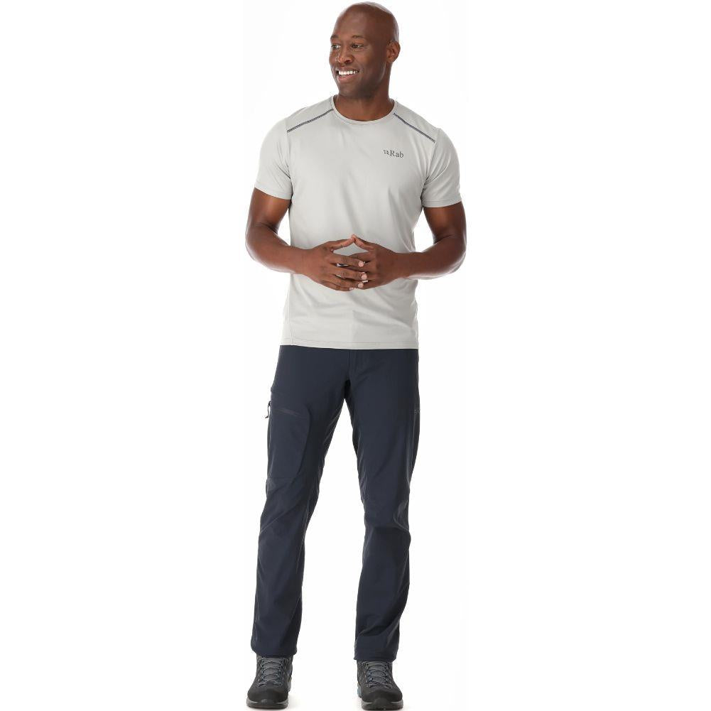 Rab Men's Incline Pants - Short (Beluga) full body