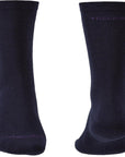 Bridgedale Base Layer Thermal Liner Boot Twin Pack (Navy) front back