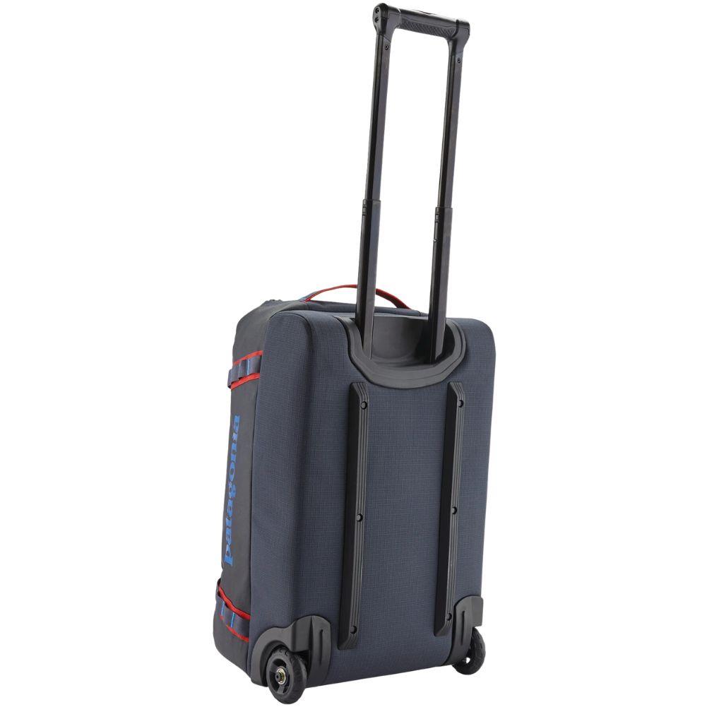 Patagonia Black Hole Wheeled Duffel 40L (Smolder Blue w/Amanita Red) by itself