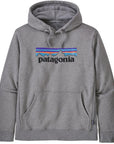 Patagonia P-6 Logo Uprisal Hoody (Gravel Heather)