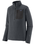 Patagonia Men's R1 Air Fleece Zip-Neck (Smolder Blue)