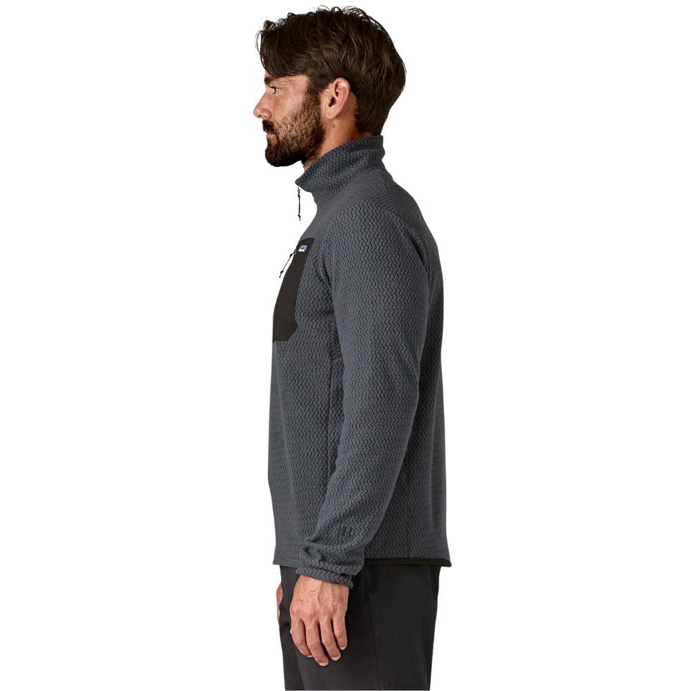 Patagonia Men's R1 Air Fleece Zip-Neck (Smolder Blue) profile
