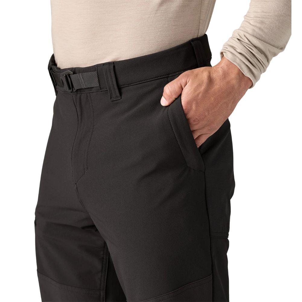 Patagonia Men's Terravia Peak Pants - Regular (Smolder Blue) hand in pocket