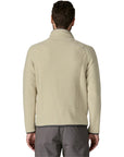 Patagonia Men's Retro Pile Fleece Jacket (Pelican w/Smolder Blue) back