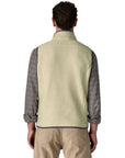 Patagonia Men's Retro Pile Fleece Vest (Pelican w/Smolder Blue) back