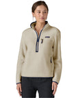 Patagonia Women's Retro Pile Fleece Marsupial (Natural) front