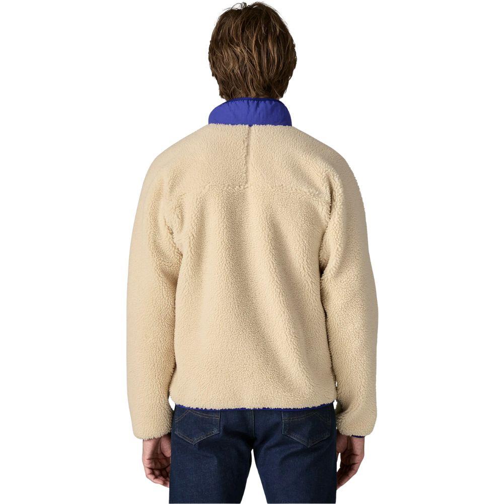 Patagonia Men's Classic Retro-X Fleece Jacket (Dark Natural) back