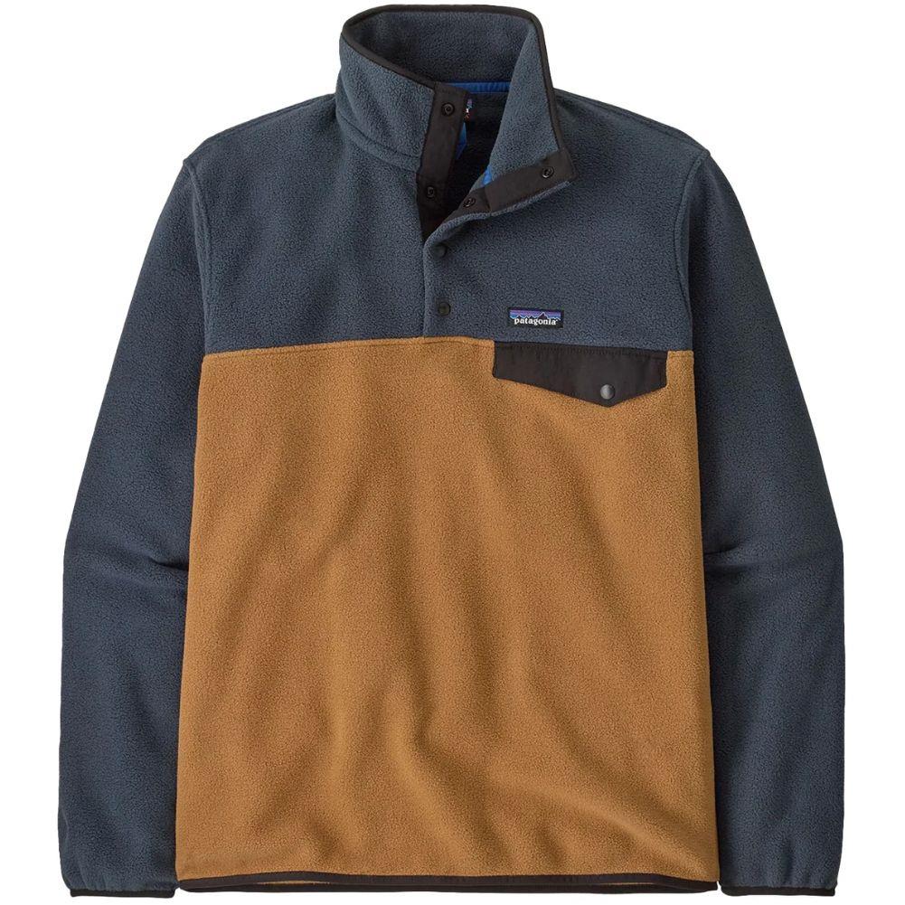Patagonia Men's Lightweight Synchilla Snap-T Fleece Pullover (Deer Brown)