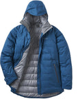 Rab Men's Valiance Waterproof Down Jacket (Tempest Blue) open