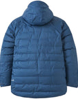 Rab Men's Valiance Waterproof Down Jacket (Tempest Blue) back