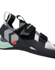Black Diamond Women's Momentum Climbing Shoes (Foam Green/Alloy) right