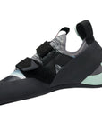 Black Diamond Women's Momentum Climbing Shoes (Foam Green/Alloy) left profile