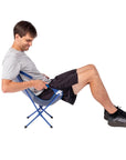 Nemo Equipment Moonlite Elite Reclining Backpacking Chair (Lake) Sitting