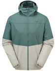 Rab Men's Windgather Hooded Jacket (Sage/Pebble)