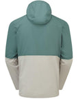 Rab Men's Windgather Hooded Jacket (Sage/Pebble) back