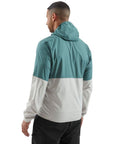 Rab Men's Windgather Hooded Jacket (Sage/Pebble) angle back