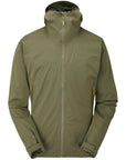 Rab Men's Downpour Light Waterproof Jacket (Light Khaki)