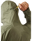 Rab Men's Downpour Light Waterproof Jacket (Light Khaki)