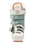 Rossignol Women's Alltrack 80 Boa GW All Mountain Ski Boots (Beige/Teal) Front