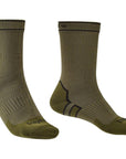 Bridgedale StormSock Midweight Waterproof Boot Sock (Khaki)