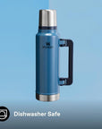 Stanley Classic Legendary Thermal 1.4L Flask (Hammertone Lake) dishwasah