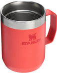 Stanley Everyday Camp 230ML Mug (Hot Coral) angle