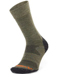 Moggans Hiking Midweight Merino Crew Socks (Forest Green)