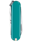 Victorinox Classic SD Swiss Army Knife (Turquoise) back