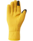 Montane Men’s Fury Fleece Gloves (Ginkgo Gold) palm