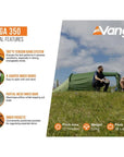 Vango Omega 350 Eco Tent - 3 Man Tunnel Tent more info