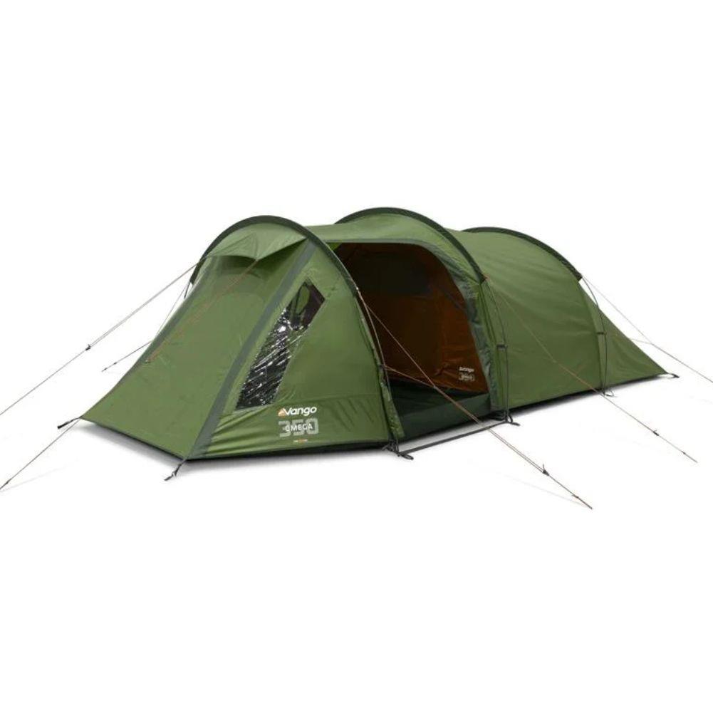 3 person tunnel tent Vango Omega 350 Eco Konges Sløjd ENVIRONMENTALLY FRIENDLY ALUMINUM POLE Color:Vivid Coral Bandits & Angels Fatbike