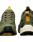 Scarpa Men's Ribelle Run LT WP Walking Shoes (Olive/Lemon Curry) front back