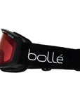 Bollé Unisex Y7 OTG Snow Sports Goggles (Matte Black/Volt Ruby) - Cat 2 side