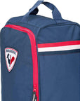 Rossignol Unisex's Strato Boot Bag (Dark Blue/Red Strip) zipper red