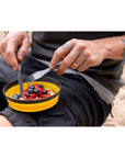 Sea to Summit Frontier UL Collapsible Bowl - Large (Sulphur Yellow) eating