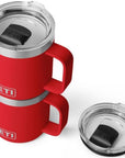 Yeti Rambler 10 oz (295 ml) Stackable Ceramic Lining Mug (Rescue Red)