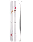 Rossignol Saffron 7 Skis + Saffron 110XL Bindings front sides