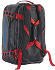 Patagonia Black Hole Duffel 40L (Smolder Blue w/Amanita Red) straps