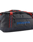 Patagonia Black Hole 55L Duffel Bag (Smolder Blue w/Amanita Red)