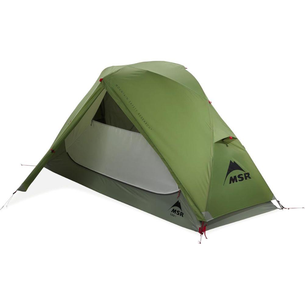 MSR ELIXIR1 1人用 テント MSR カーキ MSR Elixir 1 Tent -1 Person Backpacking Tent 2026 (Green