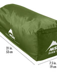 MSR Elixir 3-Person Backpacking Tent 2026 (Green) package size
