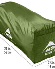 MSR Elixir 4-Person Backpacking Tent 2026 (Green) package measurements