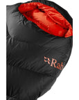 Rab Neutrino Pro 900 Regular Down Sleeping Bag (-22C) - Left Zip (Granite)