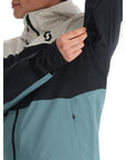 SCOTT Men's Ultimate Dryo 10 Jacket (Frozen Blue/Dust White) armpit